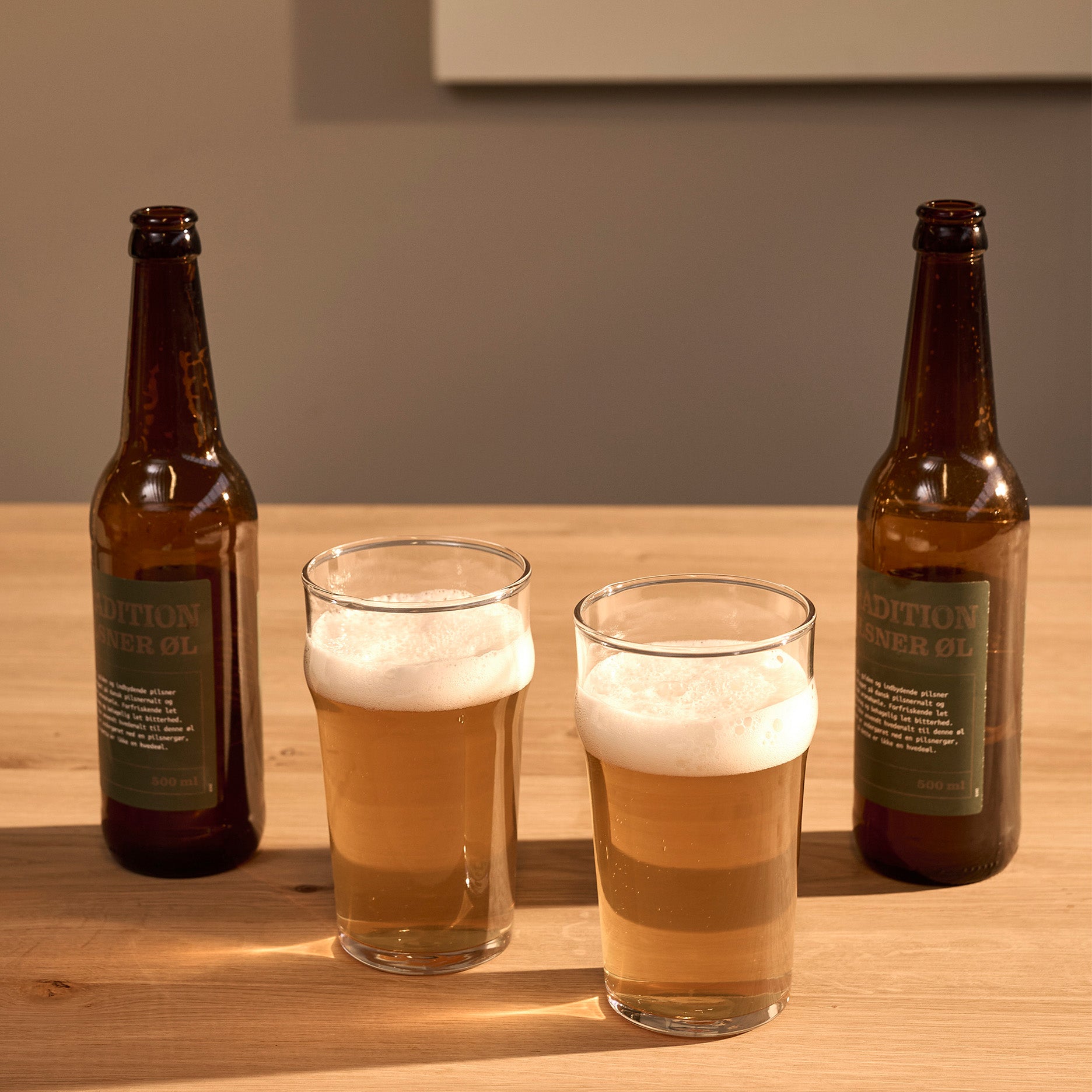 Ølglas H15 cm, 4 stk.